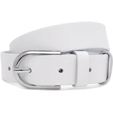 Жіночий ремінь Borsa Leather білий (110v1genw81-white): Стать Женский