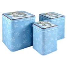 Набор банок Olens Новогодняя 400г/200г/100г (6945-27-3): Тип набор