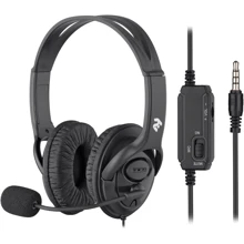 Навушники 2E CH13 Over-Ear 3.5mm / 2 * 3.5mm Black (2E-CH13SJ): Тип конструкції повнорозмірні