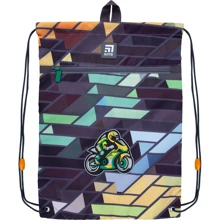 Сумка для взуття з кишенею Kite Education Motorbike K21-601M-8: Стать Для хлопчиків