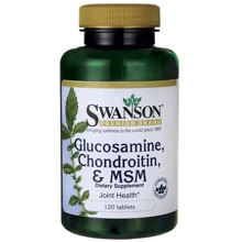 Swanson Glucosamine, Chondroitin & MSM 250/200/150 mg 120 tabs (SWA-11009): Тип Глюкозамін
