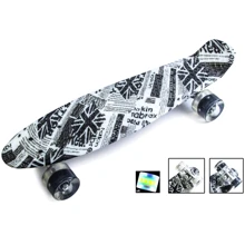 Penny Board British item Светящиеся колеса: Тип пенни борд
