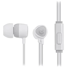 Наушники Ergo VM-201 White: Тип конструкции вакуумные