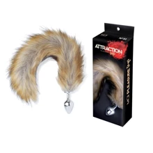 Анальная пробка MAI Attraction Toys №51 Лисий Хвост: Для кого Унисекс