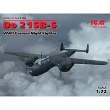 Німецький нічний винищувач Do 215B-5, WWII German Night Fighter (ICM72306): Виробник ICM