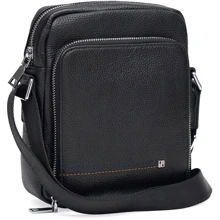 Мужская сумка через плечо Ricco Grande черная (K16207-black): Пол Мужской