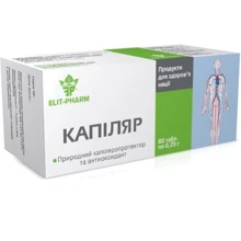 Элит-Фарм Капилляр 0,25 г № 80: Форма выпуска Таблетки