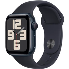 Apple Watch SE 2 2023 40mm GPS Midnight Aluminum Case with Midnight Sport Band - S/M (MR9X3) UA: Розмір 40mm