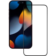 Защитное стекло для iPhone ACCLAB Tempered Glass Full Glue Black for iPhone 15 Pro: Тип защиты экрана на экран