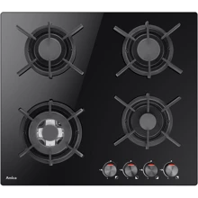 Варочная поверхность AMICA PGCD6111AOB: Расположение панели спереди