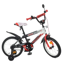 Велосипед детский Profi Inspirer 18'' черно-белый (Y18325-1): Тип 2х колесный велосипед