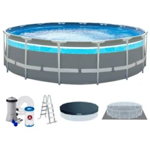 Бассейн Intex каркасный 427-107 см (26722) (12706 л, фильтр-насос, лестница, подстилка, тент): undefined undefined