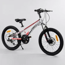 Велосипед Corso Speedline MG-56818 (біло-червоний): Діаметр коліс, дюймів 20