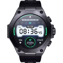 Смарт-часы Black Shark S1 Pro Black (UA): Дисплей 1.43" AMOLED (466x466)