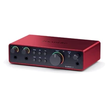 Аудиоинтерфейс FOCUSRITE Scarlett 2i2 4th Gen: Тип Внешние