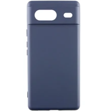 Чехол для телефонов Lakshmi Case Silicone Cover Full Camera Midnight Blue for Google Pixel 7a: Совместимость Google Pixel 7a