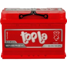 Topla 6СТ-75 АзЕ Energy Euro (TST-E75-0): Ёмкость, Ач 75
