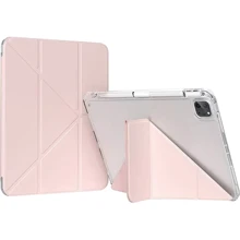 Аксесуар для iPad BeCover Ultra Slim Origami з Pencil Mount Pink для iPad Pro 11 M4 2024 (711691): Колір розовый