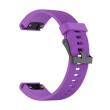 Ремешок Garmin QuickFit 20 Dots Silicone Band Purple (QF20-STSB-PURP): Цвет фиолетовый