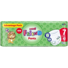 Трусики-подгузки GOO.N Friend для детей 18-30 кг размер 7 унисекс 42 шт (F1010117-007): Тип Подгузники-трусики