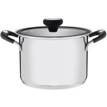 Кастрюля TRAMONTINA Solar silicone нержавеющая сталь 6,0л (диам 24см) (62124/243): Тип Традиционная