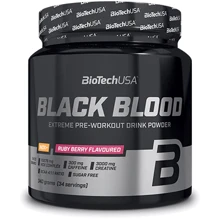 Предтренировочный комплекс BiotechUSA Black Blood NOX+ 340 g / 34 servings / Ruby berry: Тип Комплекс до тренировки