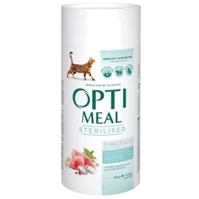 Сухий корм Optimeal Sterilised cats для стерилізованих кішок та кастрованих котів з індичкою та вівсом 6x0.65 кг (4820083905728): Тип Сухой корм