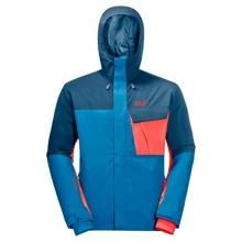 Горнолыжная куртка Jack Wolfskin Sun Peaks Jacket 1113401-1361 48 синяя зимняя с капюшоном: Вид Горнолыжные куртки