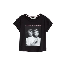 Футболка H & M 7Z5899756 110-116 см чорна: Тип футболки