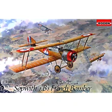 Модель Roden Французский бомбардировщик Sopwith 1.B1 (RN411): Производитель RODEN
