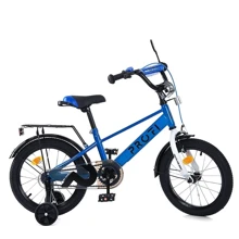 Детский велосипед Profi Trike Brave 14" синий (MB 14022): Тип 2х колесный велосипед