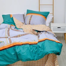 Комплект постільної білизни Viluta Twill 552 сатин двоспальний (552 dv): Матеріал сатин