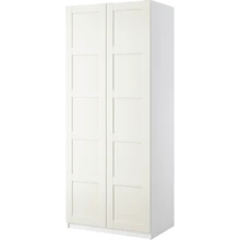 Шкаф ІКЕА PAX / BERGSBO 100х60х236 см белый (499.046.34): undefined undefined