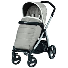 Коляска Peg-Perego прогулянкова Book Plus Versilia Бежевий з білим Сіре шасі (PACK04-00000000005): Тип коляски Прогулочная