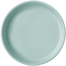 Тарелка MinikOiOi силиконовая BASICS River Green (101050108): Материал силикон