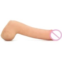 Фаллоимитатор CyberSkin Slimline CyberCock with Balls, 18.42х3.5 см: Назначение Анальные