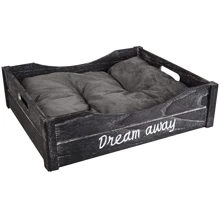 Лежак Flamingo Basket Clio Фламінго Баскет Кліо для котів 45х38х12 см (560825): undefined undefined