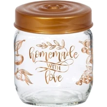 Банка Herevin Decorated Jam Jar-Homemade With Love 0.425 л (171341-072): Тип один предмет