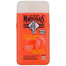 Le Petit Marseillais 250 ml Гель для душа Белый персик и нектарин: Назначение Очищение