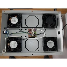 Комплектующие к серверным шкафам и стойкам Блок 4-Х вентиляторов с термостатом (для 6.8): undefined undefined