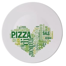 Блюдо Bormioli Rocco Ronda I Love Green для пиццы 33 см (419320F77321752): Тип Блюдо для пиццы