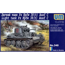 Модель Unimodels Танк Pz Kpfw 38(t) Ausf. C (UM340): Виробник UNIMODELS