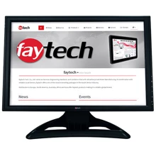 Монитор Faytech FT19TMB: Покрытие экрана антибликовое