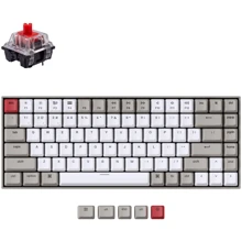 Клавіатура Keychron K2 84 Key Gateron G PRO Red Wireless UA Retro No Led (K2K1_KEYCHRON): Підключення беспроводное