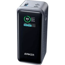 Внешний аккумулятор Anker Power Bank 20000mAh Prime 200W Black (A1336011): Количество USB 3