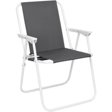 Стілець складаний Hop-Sport Chomik Garden Line Picnic Чорний (5900779819948): Вид Стул