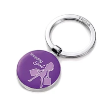 Брелок Troika Shopping girl фіолетовий (KR11-11/PU): Стать Унисекс