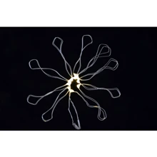 Електрогірлянди Yes! Fun LED-нить, 10 ламп, молочно-біла, 1,10 м: Тип Лінійна
