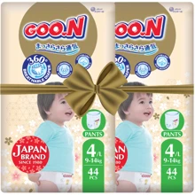 Трусики-подгузники Goo.N Premium Soft для детей 9-14 kg размер 4(L) унисекс 88 шт. (F1010101-157-2): Тип Подгузники-трусики