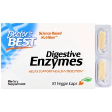 Doctor's Best, Digestive Enzymes, 10 Veggie Caps (DRB-00047S): Тип травні ферменти